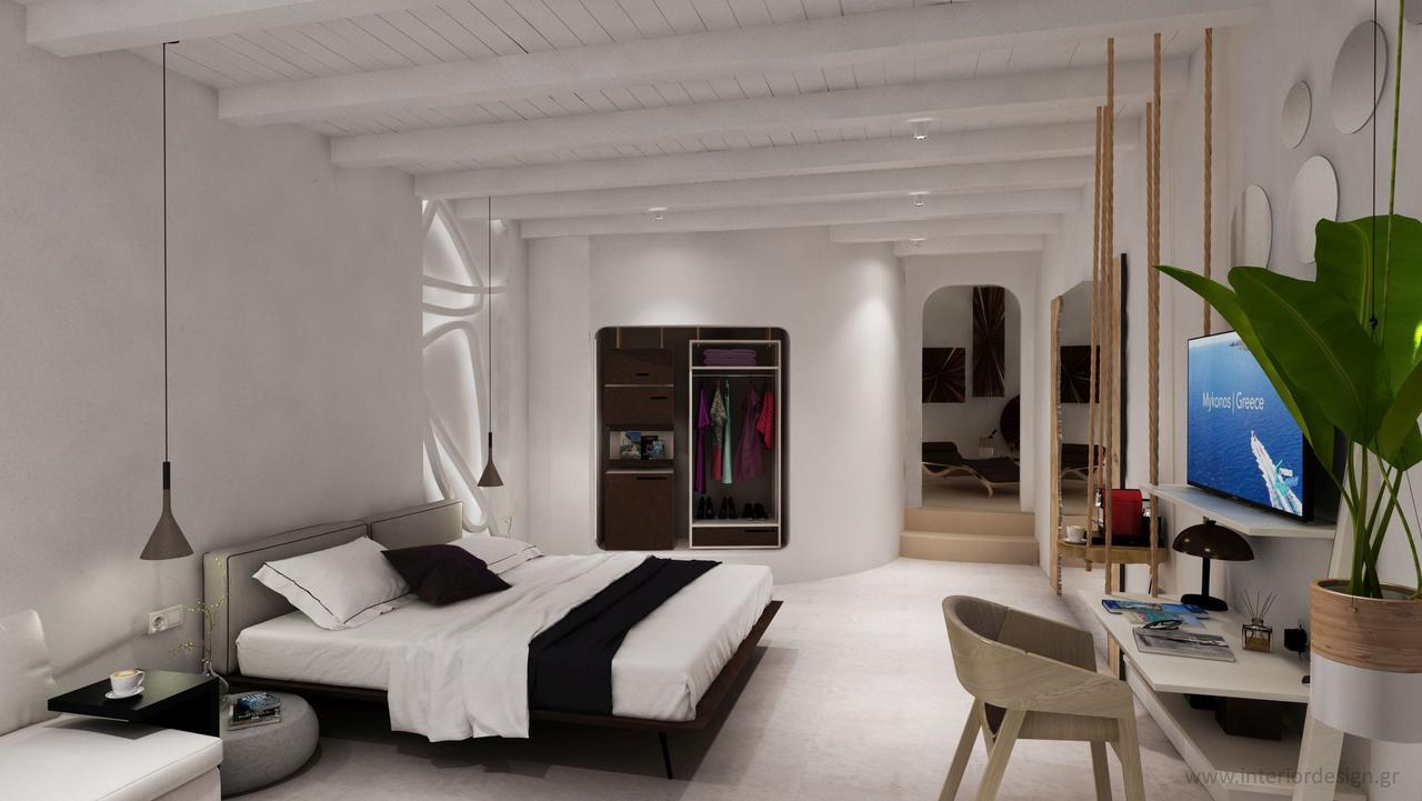 Absolute Mykonos Suites & More Mykonos Town エクステリア 写真